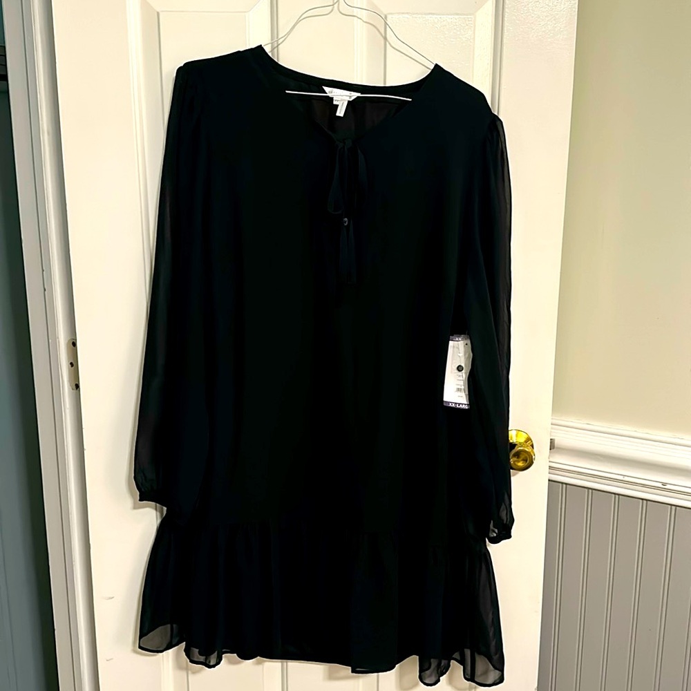 Draper James black dress